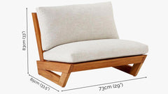 Sheesham Wood ELM Special Edition Accent Chair