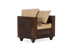 Sheesham Wood Timber line Sofa Set