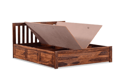 ELM Signature Series | Solid Wood Cube Bed