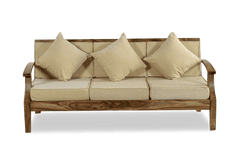 Sheesham Wood Europian Sofa Set