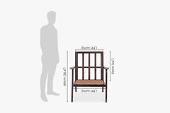 Sheesham Wood Elite Accent Chair