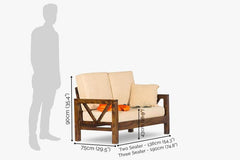 Sheesham Wood The Meridian Sofa Set