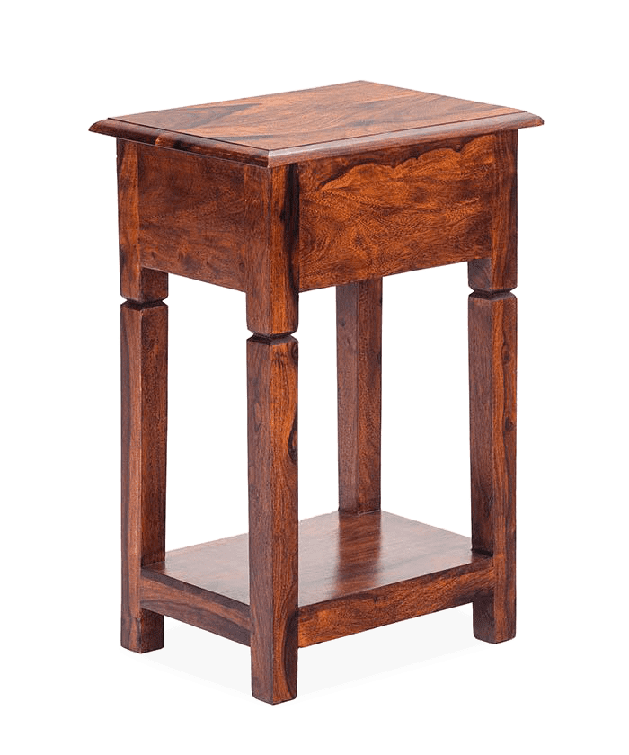 Sheesham wood Raja shahi BedSide Table