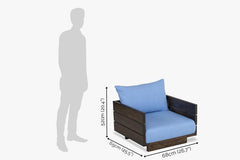Sheesham Wood Latitude Sofa Set