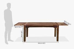 Sheesham Wood Crossair Dining Set
