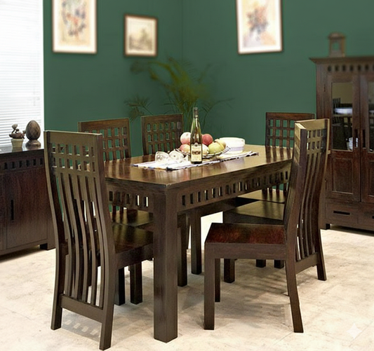 Sheesham wood Kuber Dinnng Sets