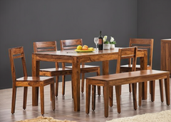 Sheesham wood loffy Dining Set