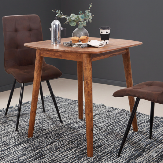 Sheesham Wood 2 Seater Coffee themeDining Set