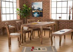 Sheesham Wood Shefi Dining Set