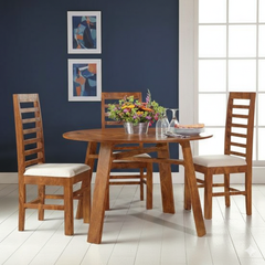 Sheesham Wood Jaisalmeri style Dining Set