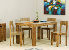 Sheesham Wood Clutch Dining Set