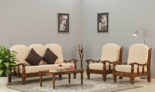 Sheesham Wood Maharaja theme Sofa Set