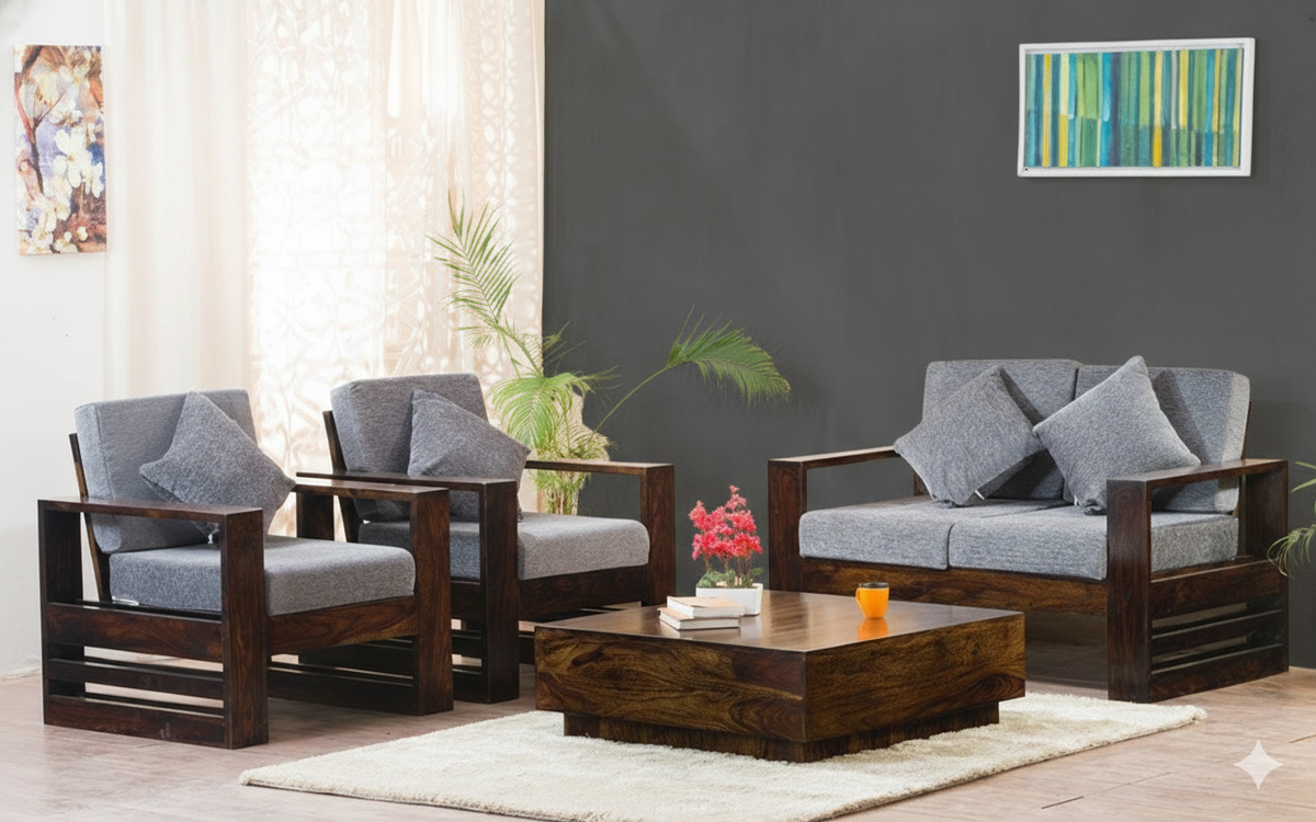 Sheesham wood GrandMa Sofa Set