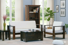 Sheesham Wood Vintage Harmony Sofa Set