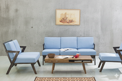 Sheesham Wood The Vertex Series Sofa Set