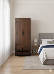Sheesham Wood The Artisan Reserve Wardrobe