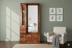 Sheesham Wood Indigo Soul Dresser Dressing Table