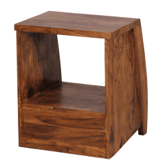 Sheesham Wood EdgeNest BedSideTable