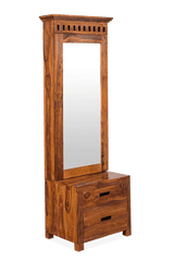 Sheesham Wood Estelle Wall-Mount Dressing table