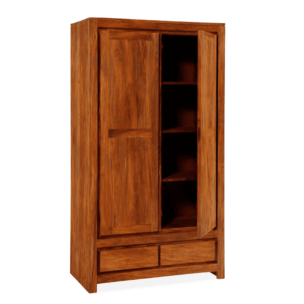 Sheesham Wood The Sandstone Wardrobe