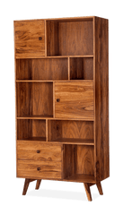 Solid Wood The Crafted Horizon BookShelves