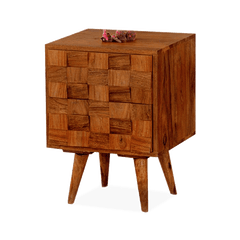 Sheesham Wood Pradigm Bedside Table