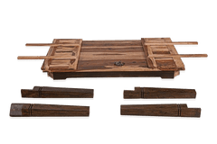 Sheesham Wood Crossair Dining Set