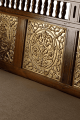 Sheesham Wood Virasat Settee Sofa Set