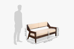 Sheesham Wood The Apex Sofa Set