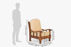 Sheesham Wood Maharaja theme Sofa Set