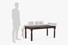 Sheesham wood Royals Of Mewar Dining Set
