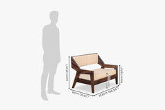 Sheesham Wood The Apex Sofa Set
