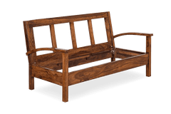 Sheesham Wood The Teak Trestle Sofa Set