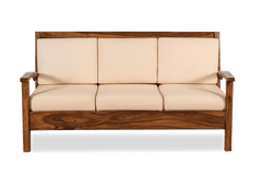 Sheesham Wood The Teak Trestle Sofa Set