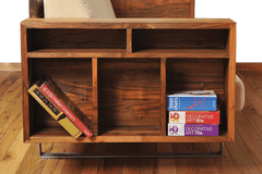 Sheesham Wood Cubex Storage Sofa Set