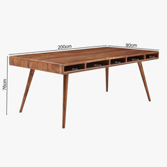 Sheesham Wood Dining Set Eva