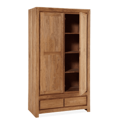 Sheesham Wood The Sandstone Wardrobe