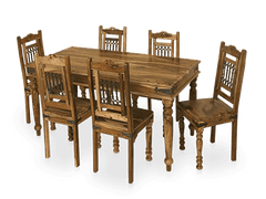 Sheesham Wood RajaShahi Dining Set