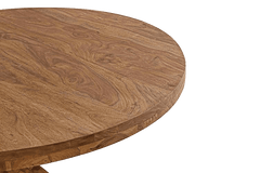 Sheesham Wood Round Table Dining Set