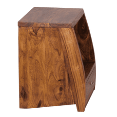 Sheesham Wood EdgeNest BedSideTable