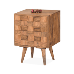 Sheesham Wood Pradigm Bedside Table