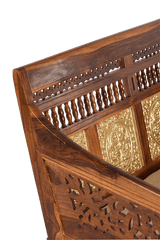 Sheesham Wood Virasat Settee Sofa Set