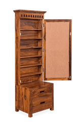 Sheesham Wood Estelle Wall-Mount Dressing table