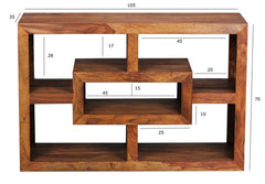 Sheesham Wood Linea Modern Shelf