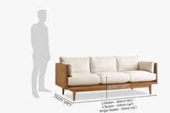 Sheesham Wood Multi cruise sofa set