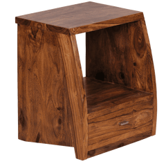 Sheesham Wood EdgeNest BedSideTable