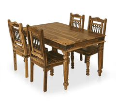 Sheesham Wood RajaShahi Dining Set