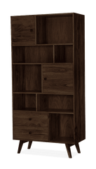 Solid Wood The Crafted Horizon BookShelves