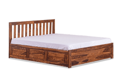 ELM Signature Series | Solid Wood Cube Bed
