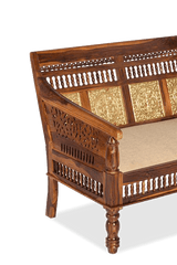 Sheesham Wood Virasat Settee Sofa Set